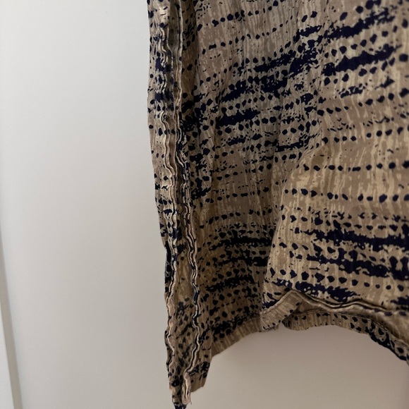 Patterned Beach Coverup/Tunic Dress - Picture 4 of 4